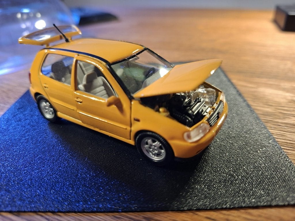 Schabak VW Polo 6N – Made in Germany – vintage modelauto, Ophalen of Verzenden, Zo goed als nieuw, Auto, Overige merken