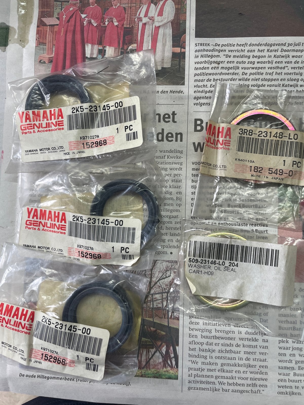Diverse Yamaha motoronderdelen - Nieuw in verpakking, Ophalen of Verzenden, Nieuw