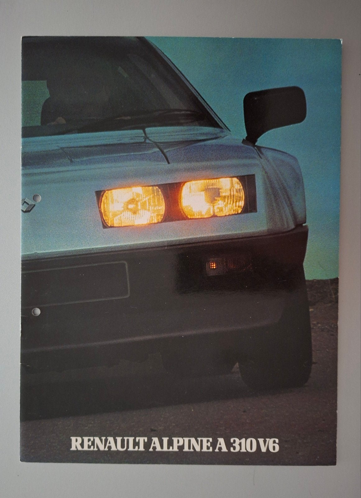 Renault Alpine A310 V6 Brochure - Zeldzaam, Verzenden, Zo goed als nieuw, Renault, Renault