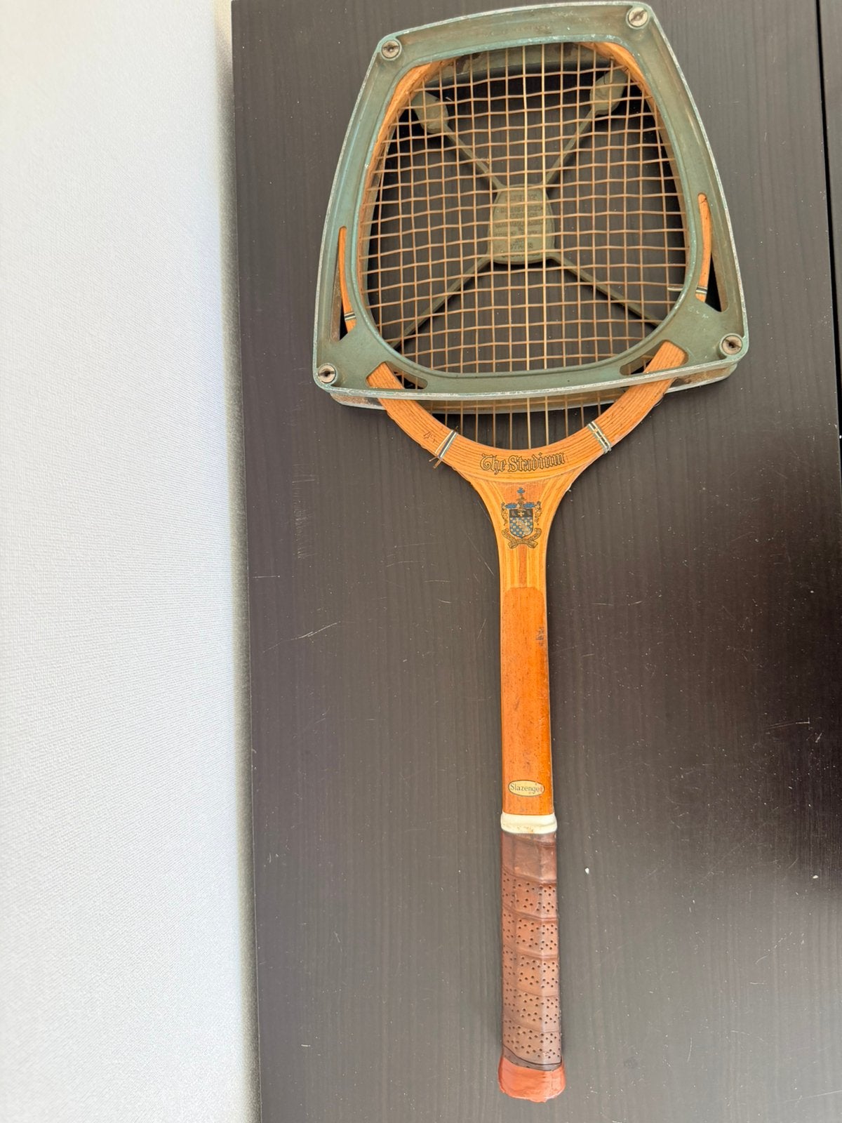 Antiek tennisracket, Ophalen of Verzenden, Zo goed als nieuw, Racket, Overige merken