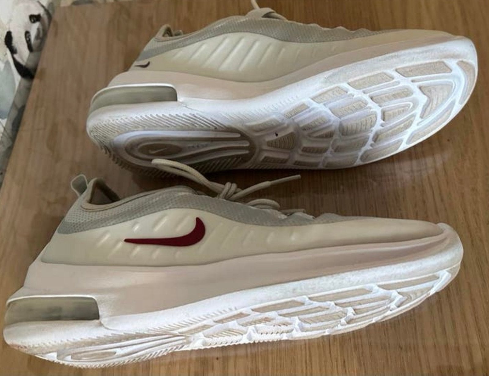 Nette Nike sneakers grijs/wit - Maat 37.5, Ophalen of Verzenden, Grijs, Sneakers of Gympen, Zo goed als nieuw