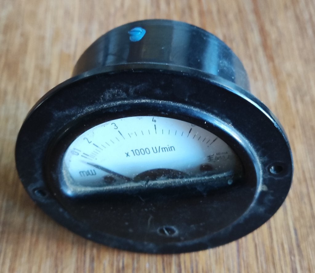 Toerenteller, rotatiesnelheid van motor/machine weergeven, Ophalen of Verzenden, Gebruikt