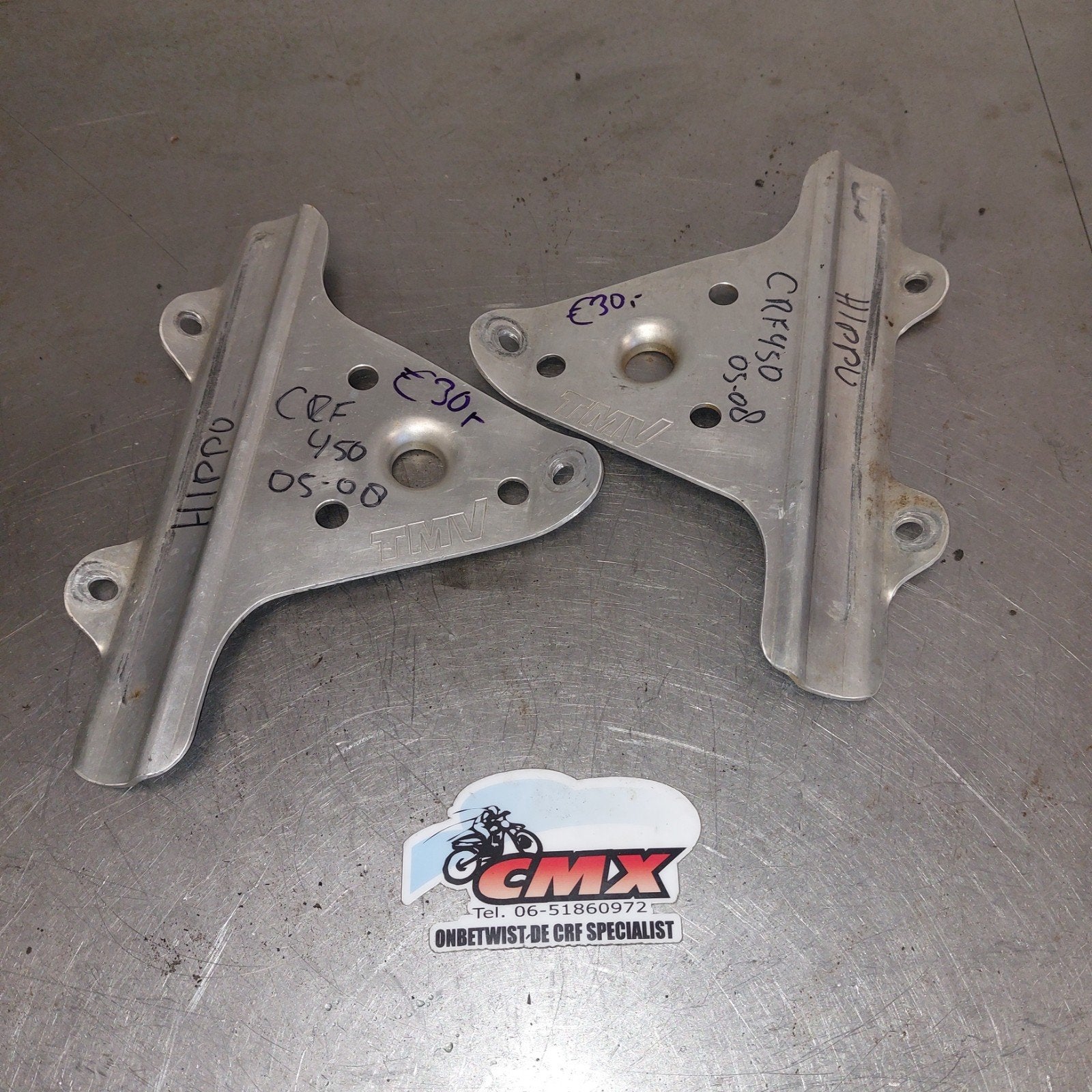 TMV radiateurbraces Honda CRF450 (2005-2008), Ophalen, Cmx, Cmx, Cmx