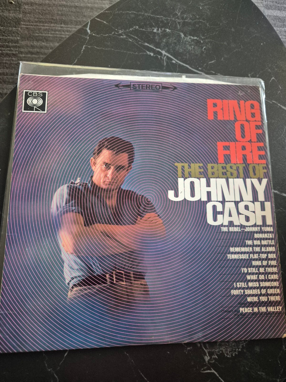 Johnny Cash - Ring of Fire, Ophalen of Verzenden, Gebruikt, 12 inch, Poprock