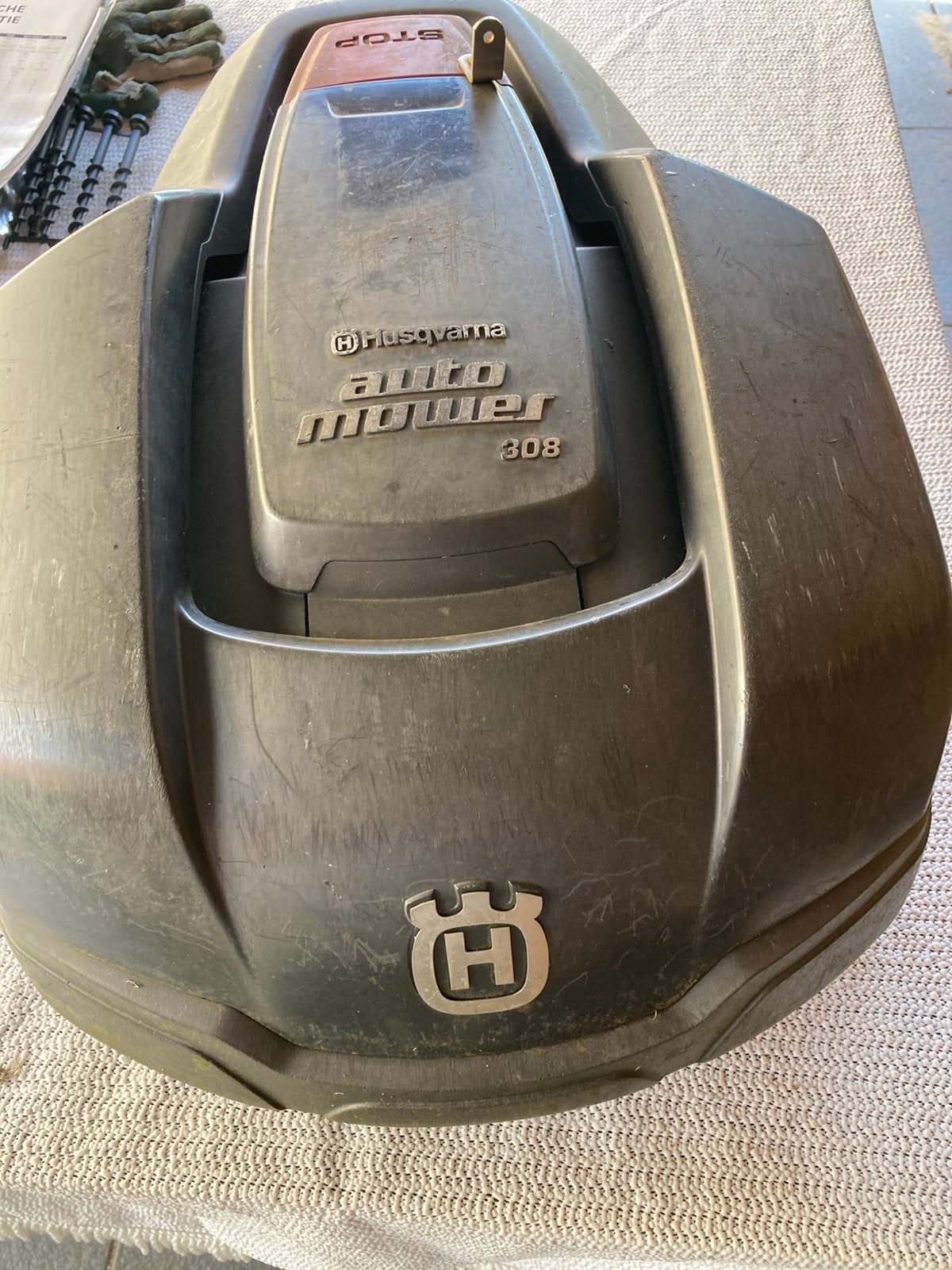 Robotmaaier Husqvarna 308, Ophalen, Gebruikt, 20 tot 25 cm
