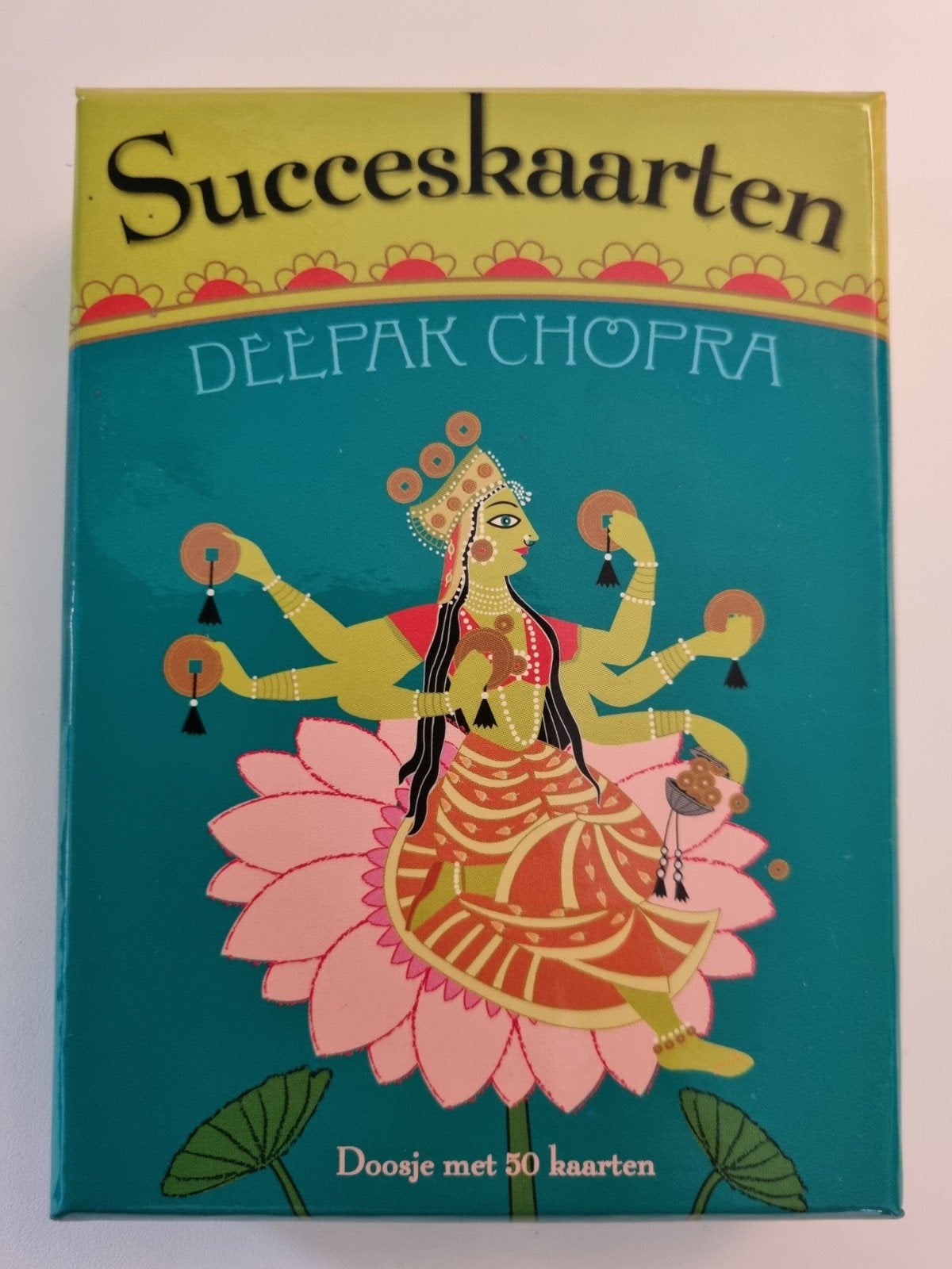 Succeskaarten Deepak Chopra - Doosje met 50 kaarten, Spiritualiteit algemeen, Overige typen, Ophalen of Verzenden, Zo goed als nieuw