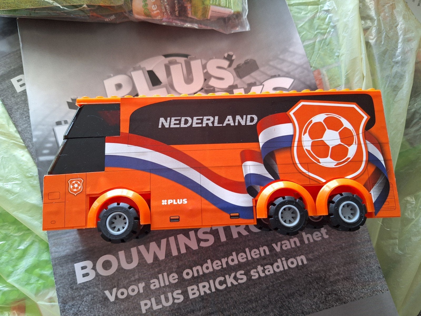 Bricks voetbal plus, Kinderen en Baby's, Speelgoed | Bouwstenen, Ophalen of Verzenden