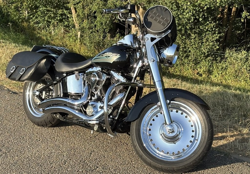 Harley-Davidson Fat Boy FLSTF 1580 - 2009 met veel chrome!, Particulier, Chopper
