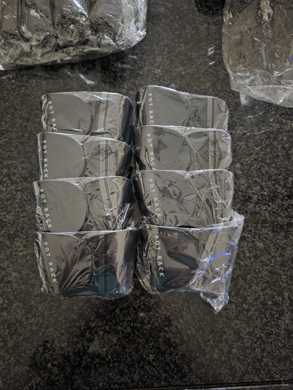 Pot Rack - Zelfklevende Pannenrek voor Keukenorganisatie, Overige typen, Nieuw, Ophalen of Verzenden, Zwart