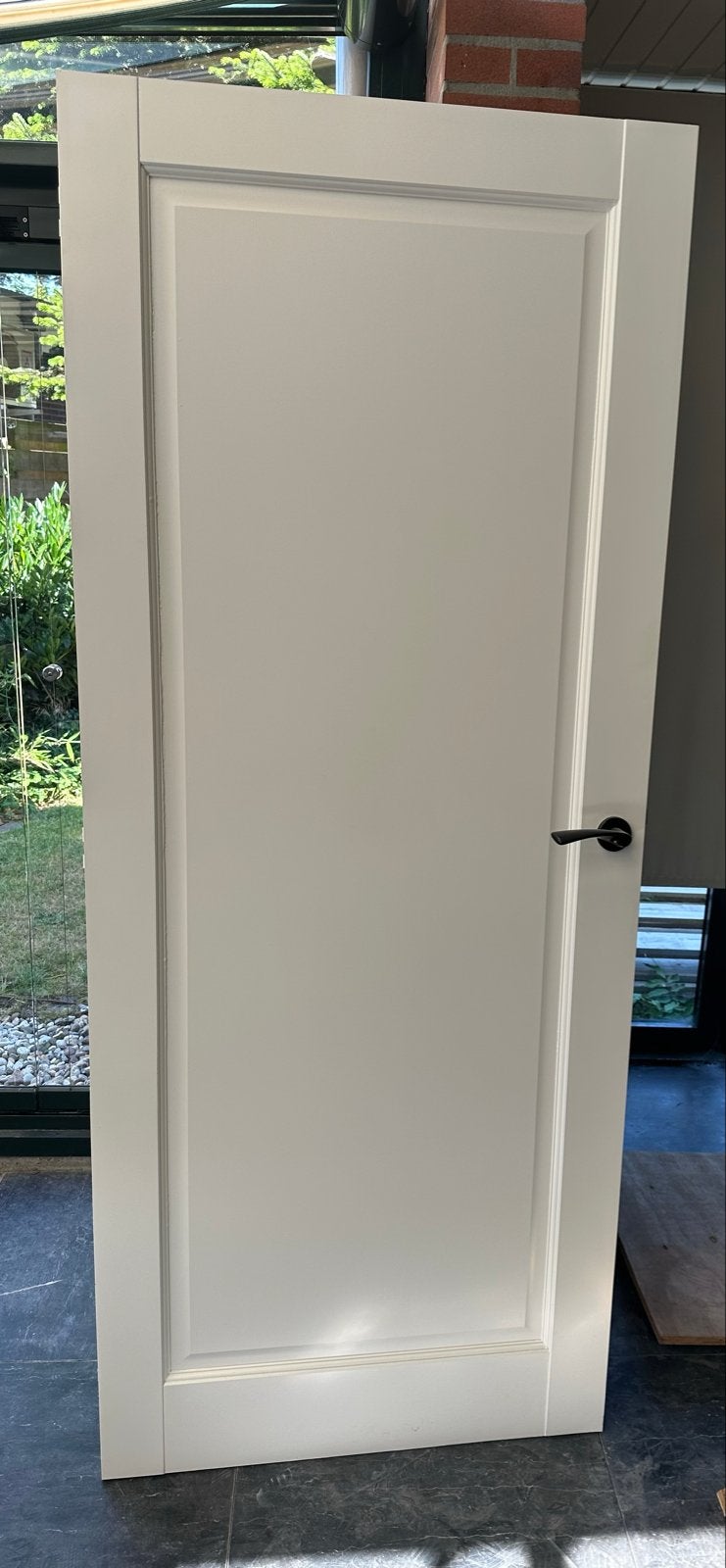 Witte binnendeur, Doe-het-zelf en Verbouw, Ophalen, 80 tot 100 cm, Binnendeur, Zo goed als nieuw