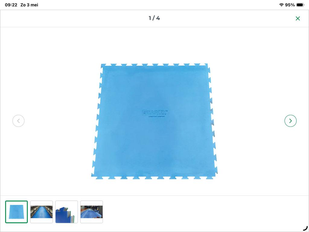 Melkput mat easyfix softfloor - 5 stuks, Ophalen, Nieuw