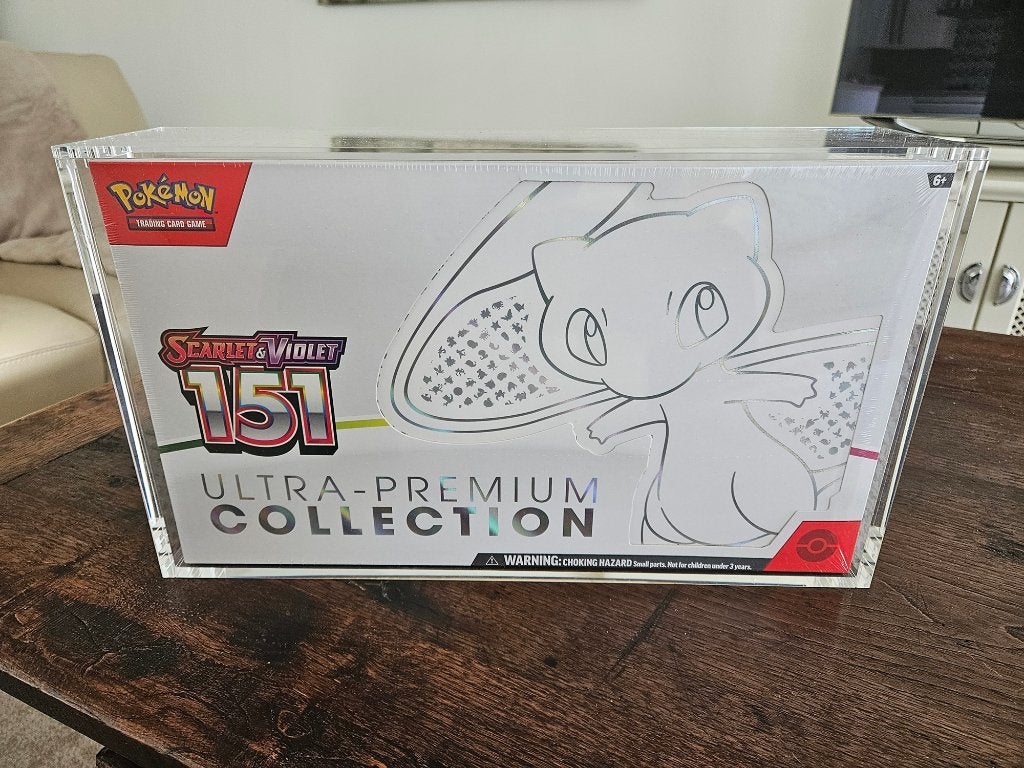 151 Ultra Premium Collection + Acryl, Hobby en Vrije tijd, Verzamelkaartspellen | Pokémon, Ophalen of Verzenden, Nieuw, Boosterbox