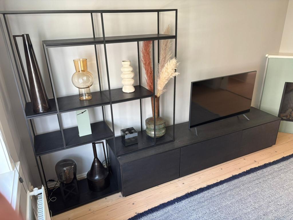 Tv kast, Ophalen, Zo goed als nieuw, 200 cm of meer, Metaal
