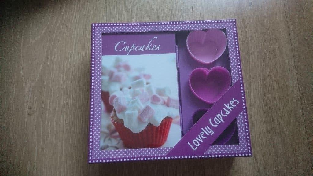 Cupcakes boek-box boek box set cupcake vormpjes nieuwe nieuw, Ophalen of Verzenden, Nieuw, Cupcakes, Boek of Tijdschrift