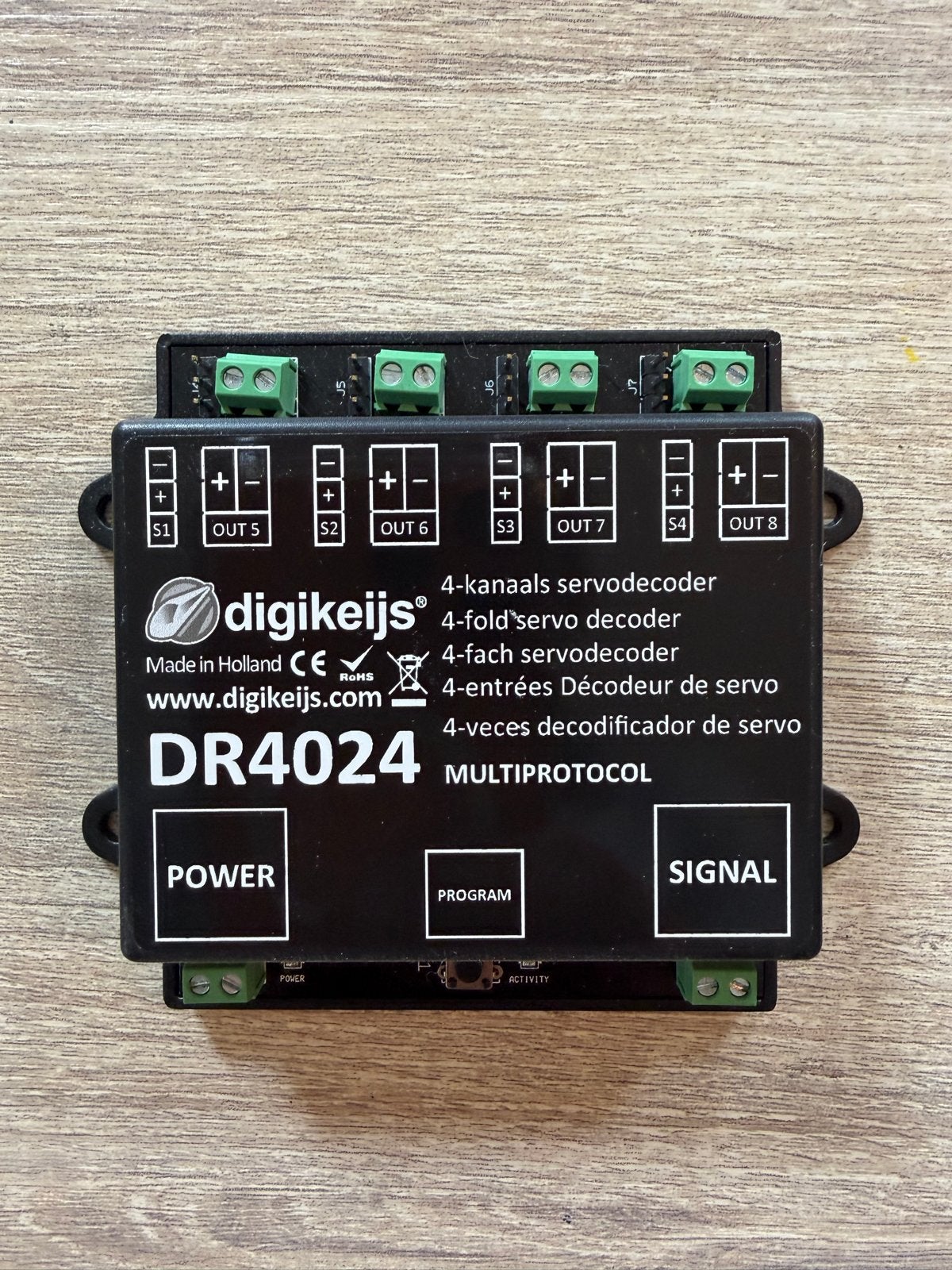 Digikeijs DR4024 servodecoder, Overige merken, Gelijkstroom of Wisselstroom, Overige typen, Ophalen of Verzenden