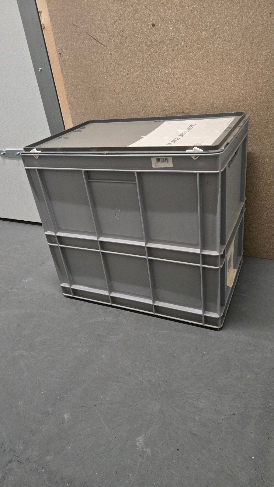 Rako 2 bak met deksel - 600x400x560, Doe-het-zelf en Verbouw, Kratten en Dozen, Ophalen, Gebruikt, 40 tot 60 cm, 50 tot 75 cm