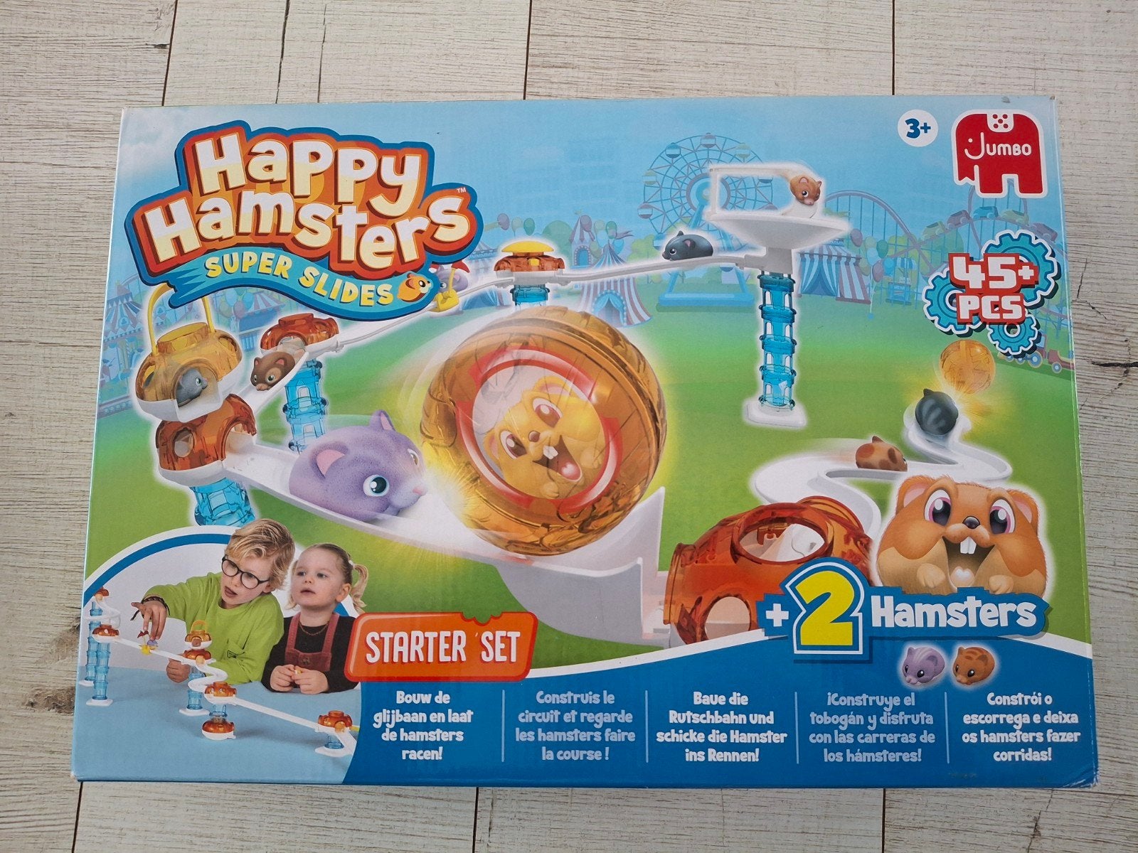 Happy Hamsters Super Slides Starter Set - Jumbo, Ophalen of Verzenden, Zo goed als nieuw, Jongen of Meisje
