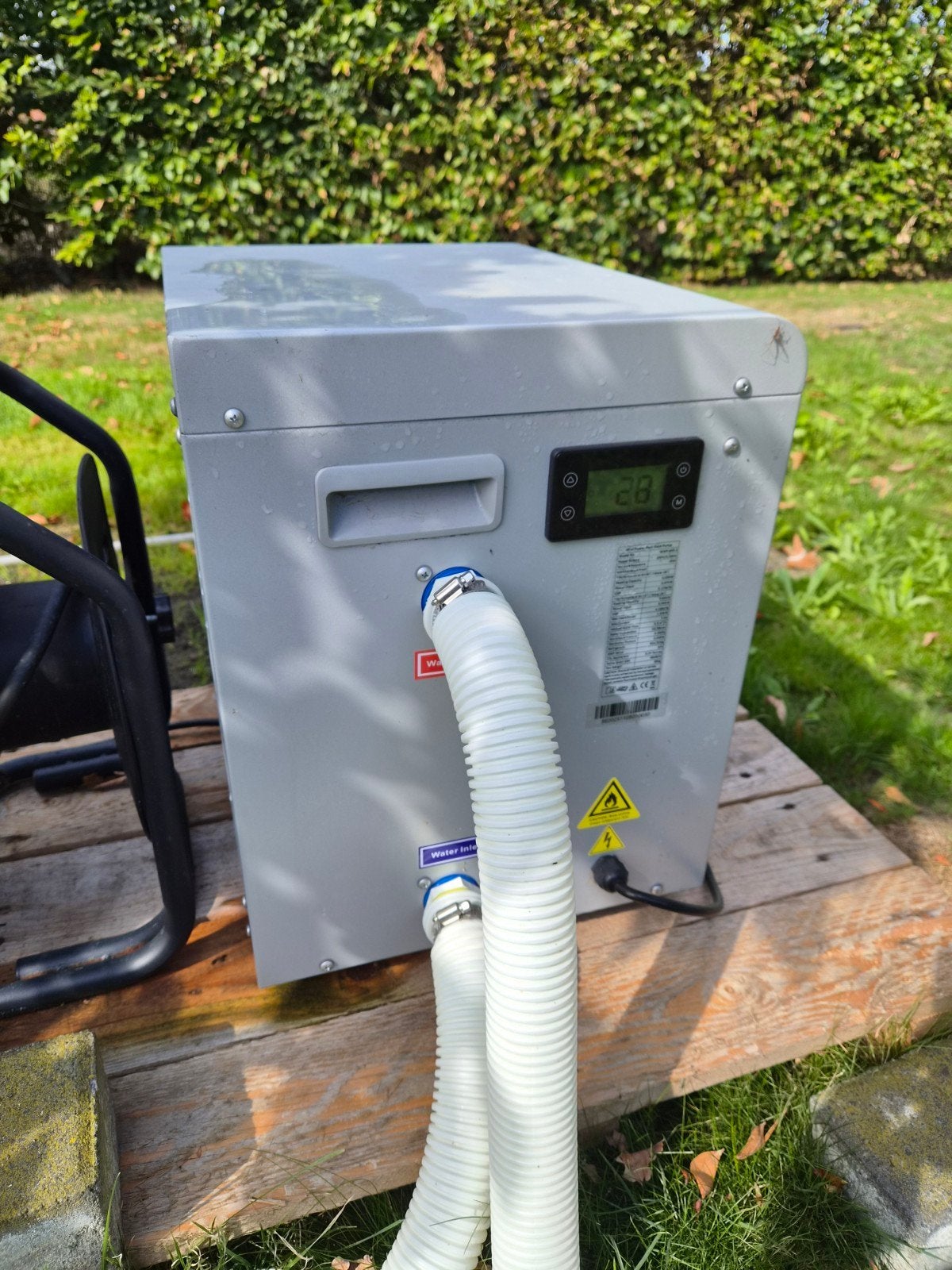 W'eau Mini Power Pool Warmtepomp 5kw, Tuin en Terras, Zwembaden, Ophalen, Minder dan 80 cm, Rechthoekig, Minder dan 200 cm