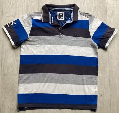 Human Nature poloshirt Maat XL, Blauw, Maat 56/58 (XL), Ophalen of Verzenden, Gedragen