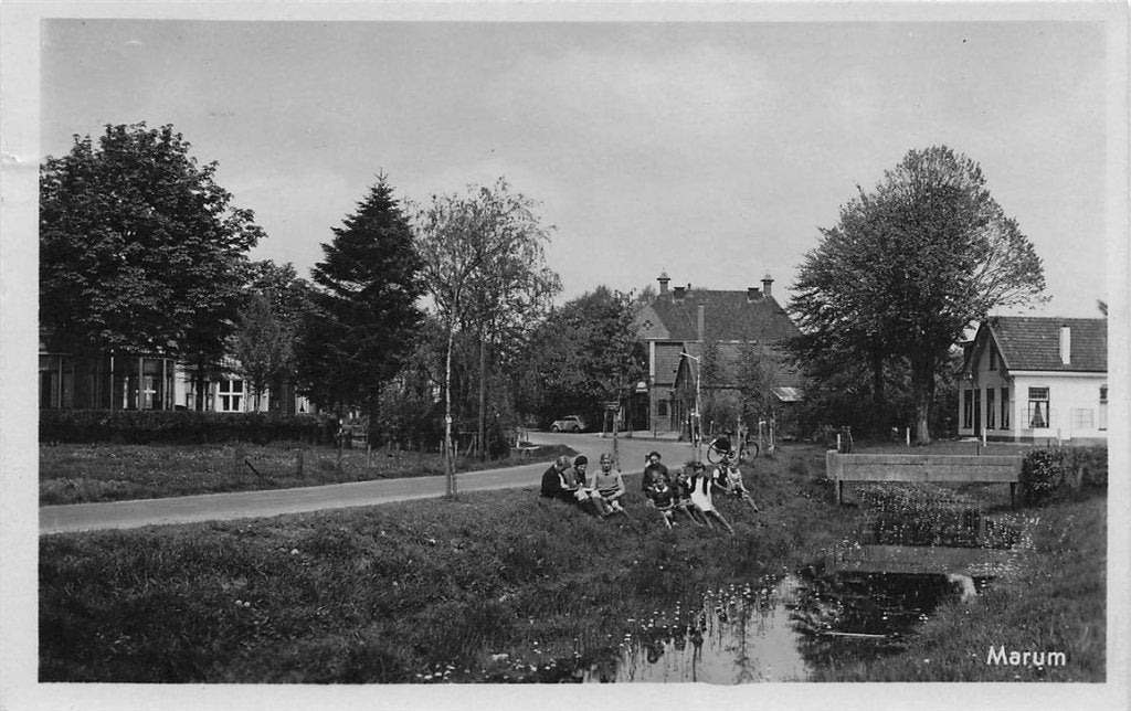 702-394-029 Marum, Verzenden, Voor 1920, Groningen