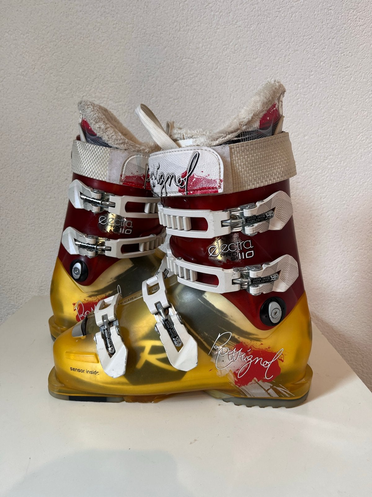 Rossignol Electra 110 skischoenen - Maat 39.5, Gebruikt, Rossignol, Schoenen, Ophalen of Verzenden