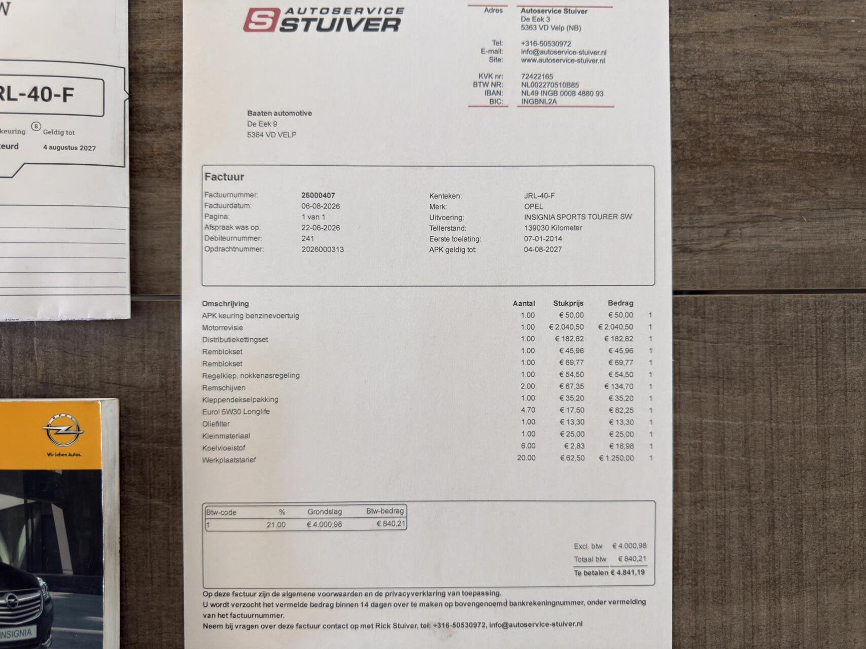 Foto 24 van Opel Insignia Sports Tourer 2.0 T Cosmo 4x4 250pk |Bose|Lede