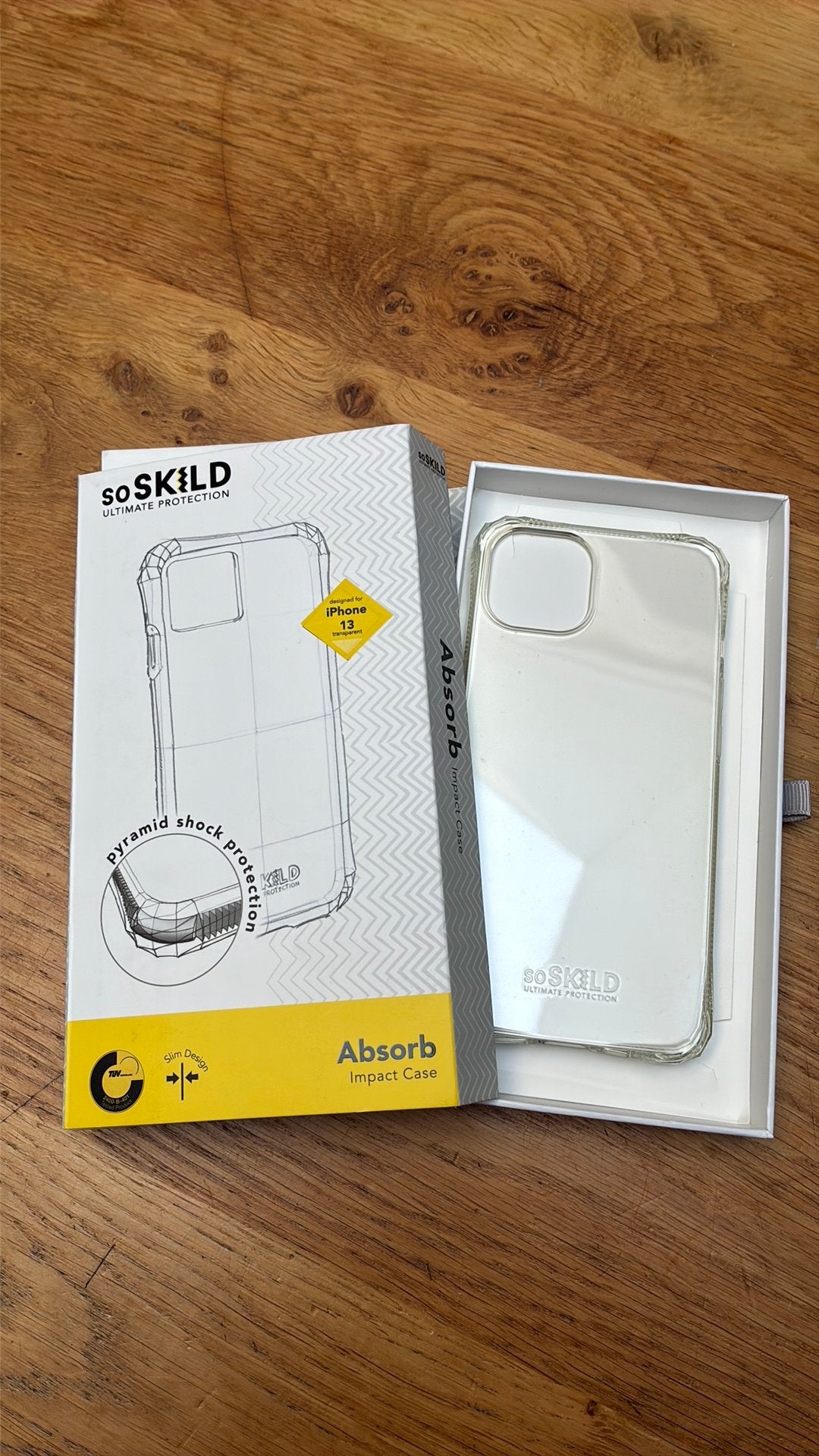 Iphone 13 hoesje, transparant., Ophalen of Verzenden, Zo goed als nieuw, IPhone 13