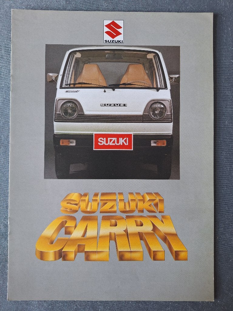 Brochure SUZUKI CARRY - NL, Verzenden, Gelezen, Overige merken