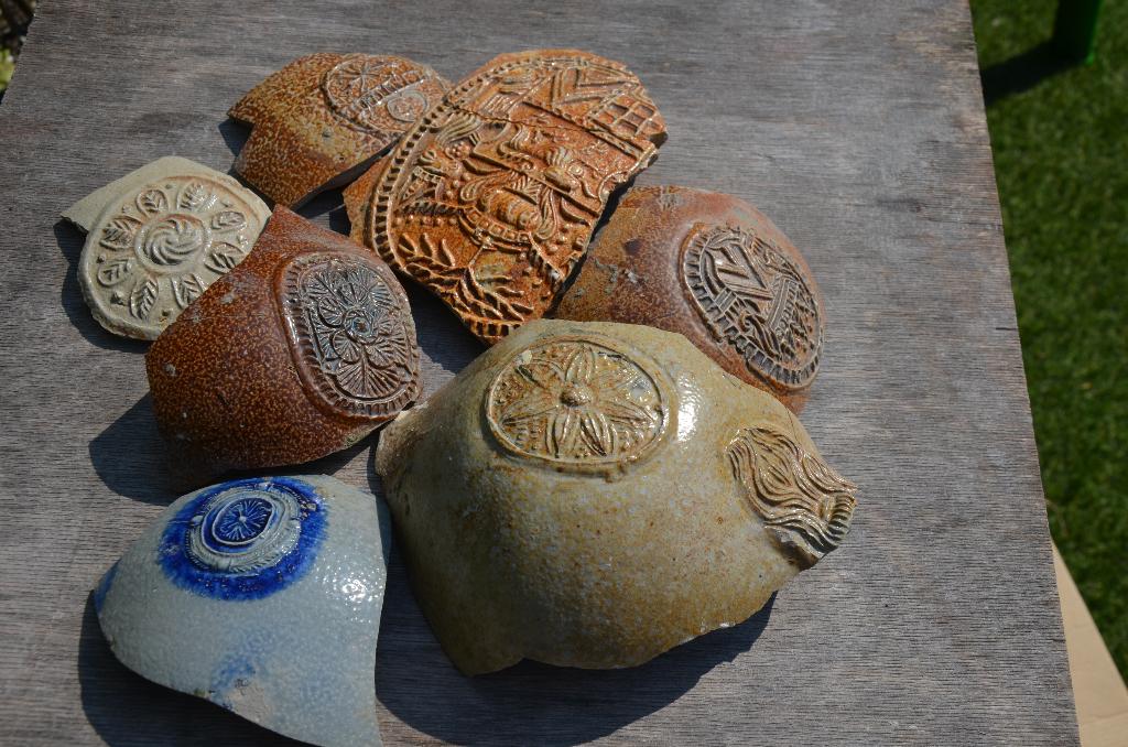 Kruikmedallions, Ophalen of Verzenden, Gebruikt