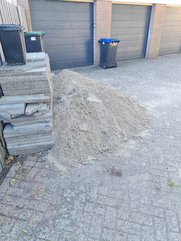 Opvulzand gratis ophalen, Ophalen, Gebruikt, Ophoogzand