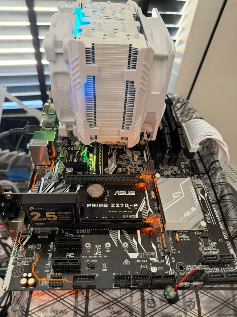 Enermax ETS-T50 ARGB wit + Thermalright TL-C12CW-S Fan, Ophalen of Verzenden, Zo goed als nieuw, Luchtkoeling