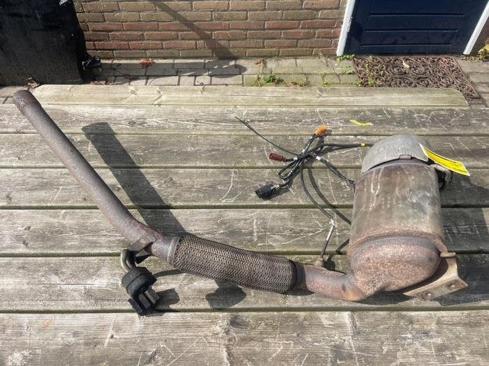 Katalysator van een Volkswagen Polo, Auto-onderdelen, Uitlaatsystemen, Volkswagen, Gebruikt, 3 maanden garantie, Verzenden
