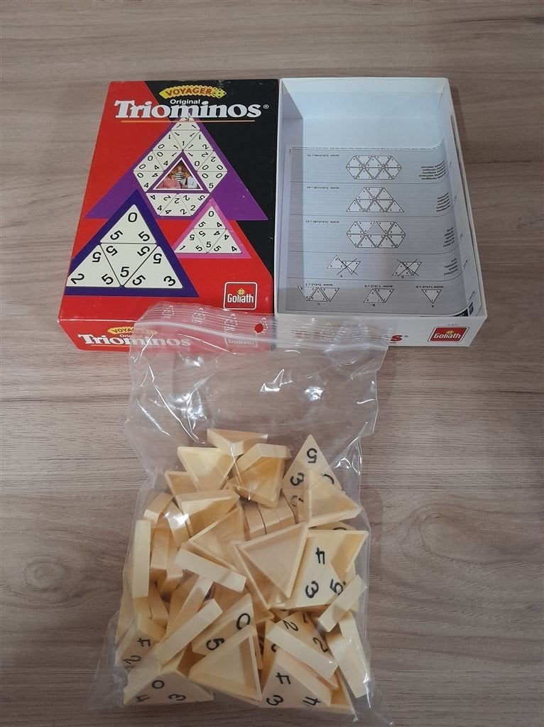 Triominos Voyager original - s3668, Verzenden, Zo goed als nieuw