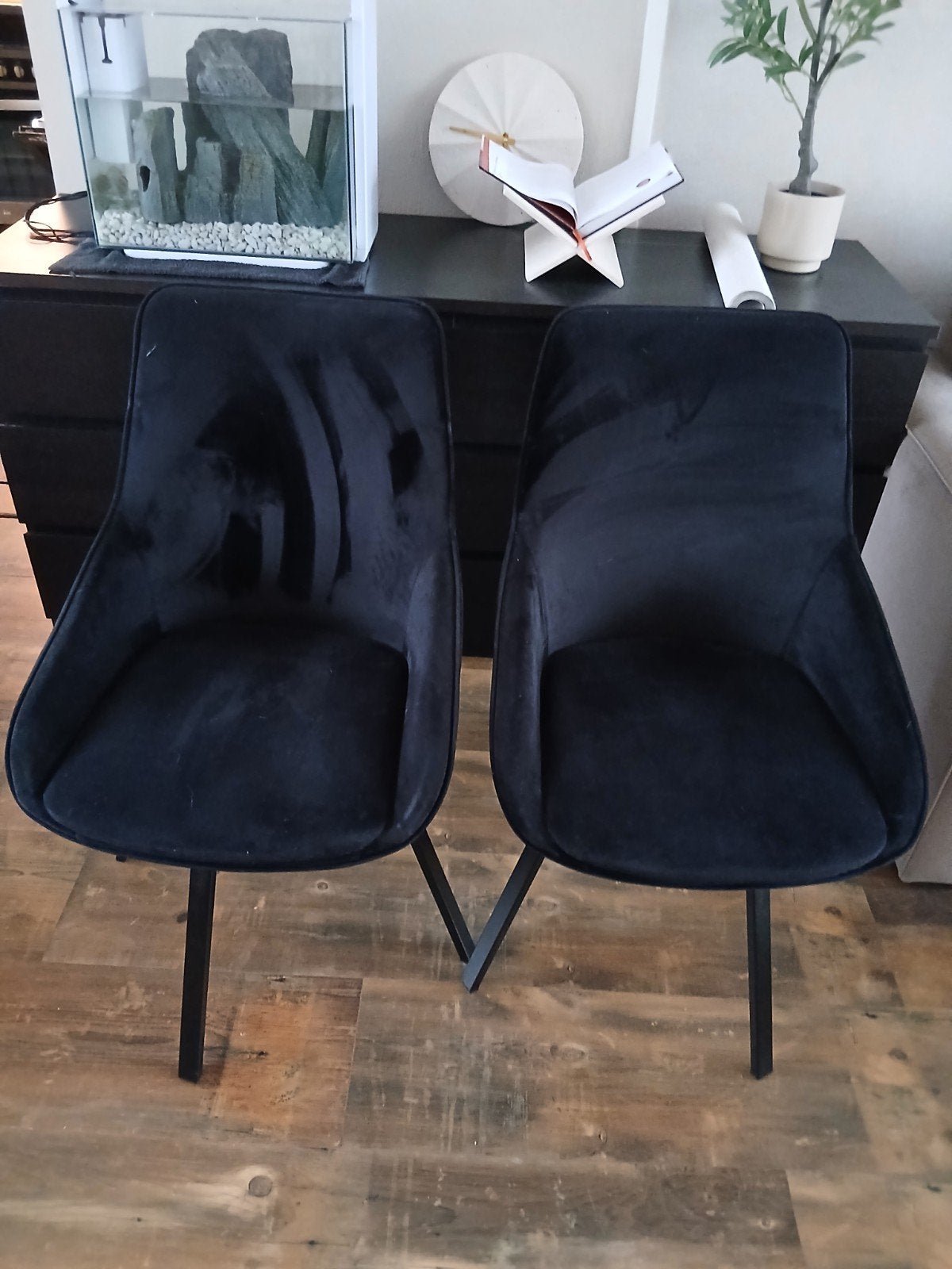 eetkamerstoelen, Huis en Inrichting, Ophalen, Gebruikt, Vier
