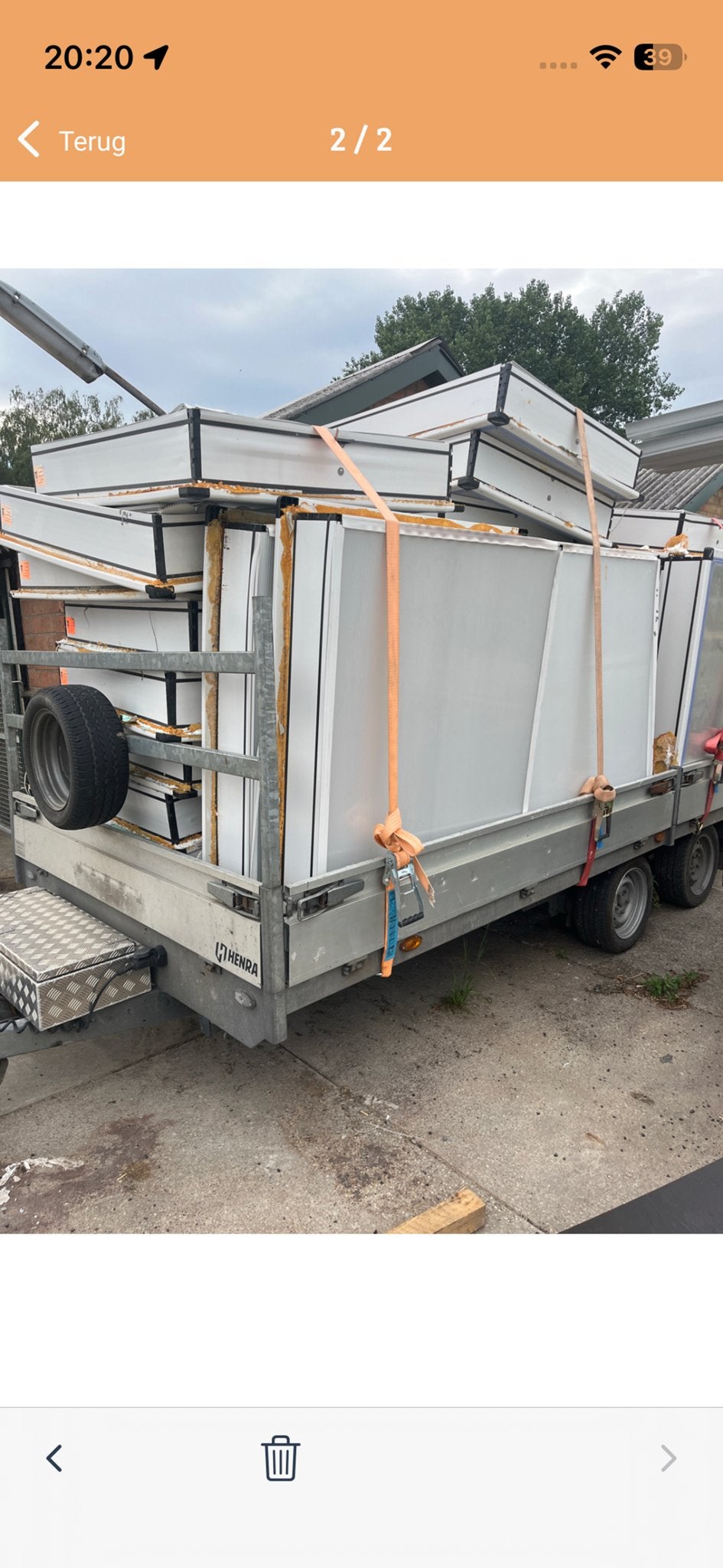 Isolatiepanelen / Sandwichpanelen (Gebruikt), Ophalen of Verzenden, Gebruikt, Overige materialen, 15 m² of meer