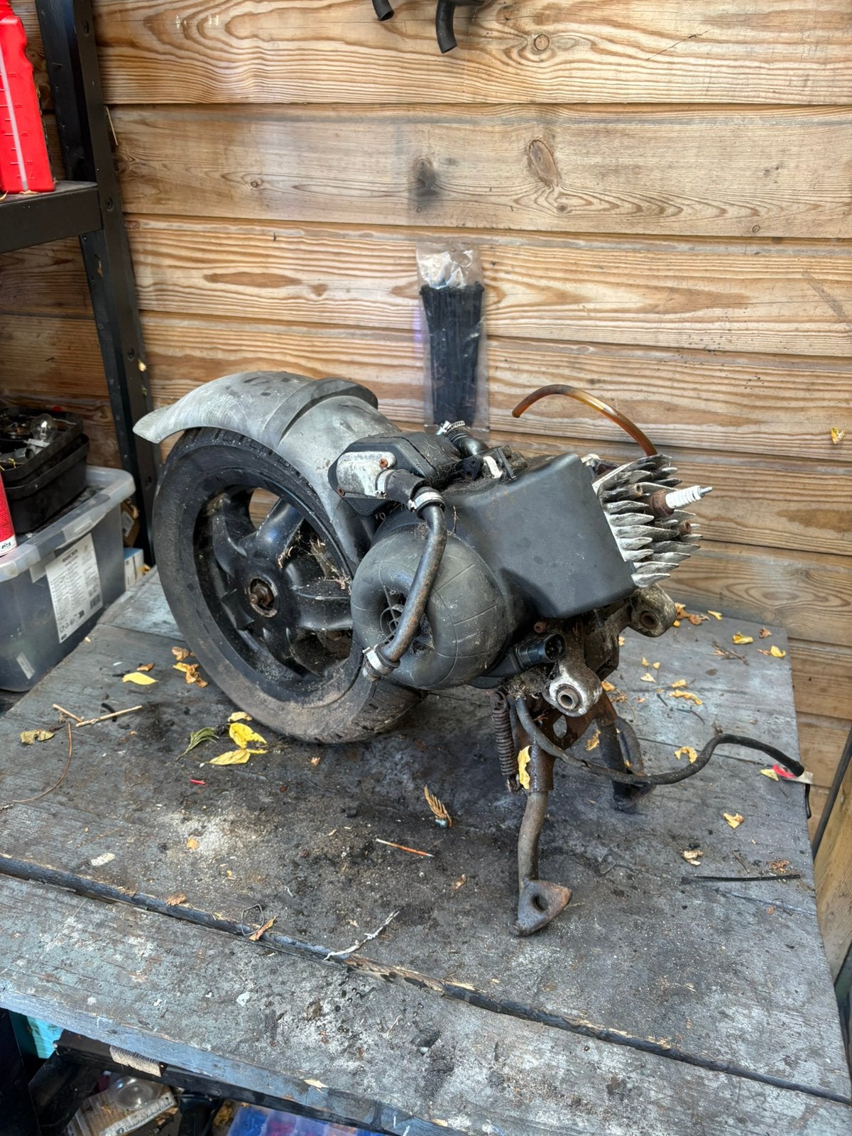 Piaggio zip 2 takt blok, Ophalen, Zo goed als nieuw, Blok, Piaggio
