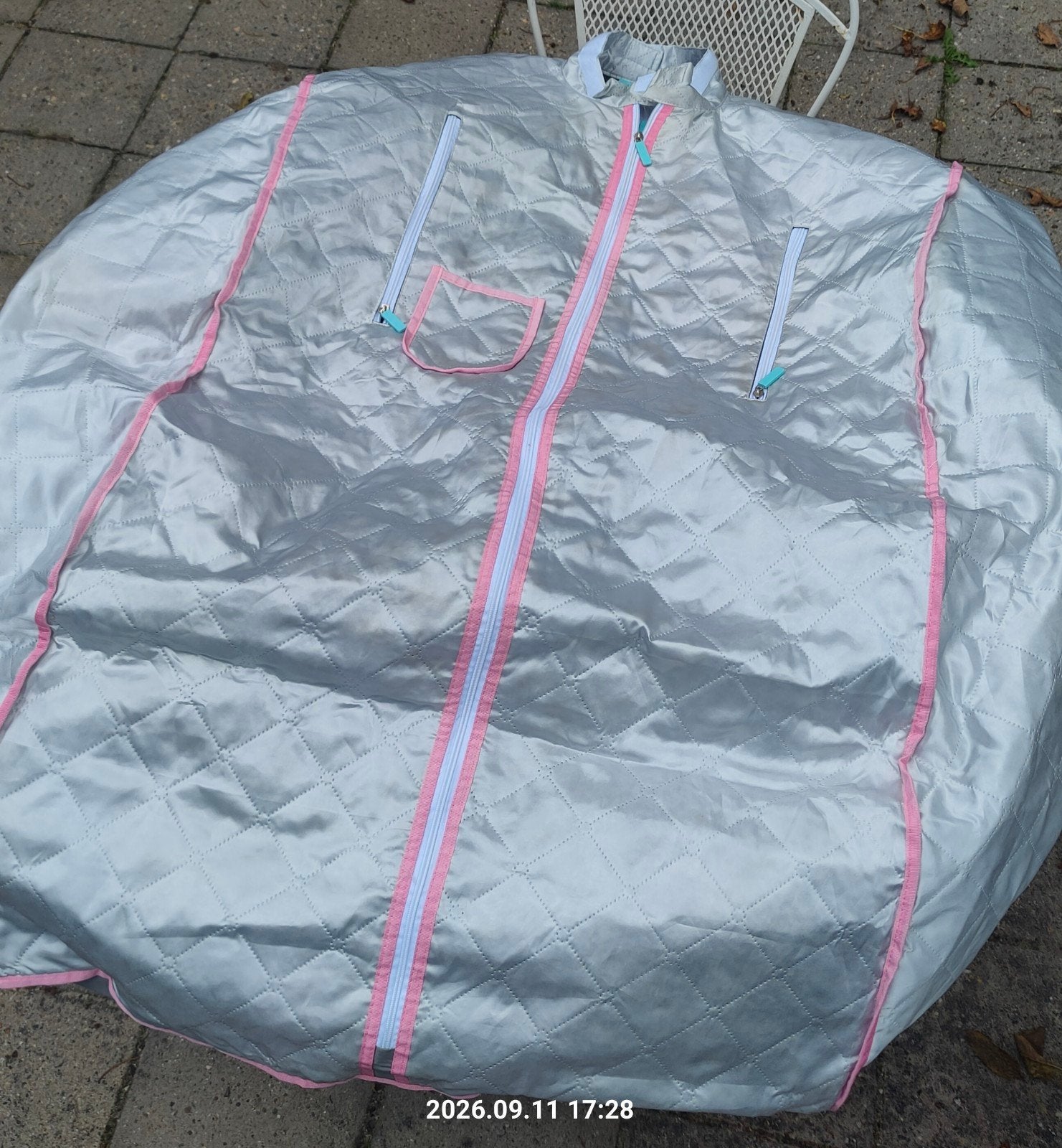 (Draagbare) Stoom Mini Sauna Tent met Stoomgenerator, Ophalen of Verzenden, Zo goed als nieuw, Fins of Traditioneel, Complete sauna