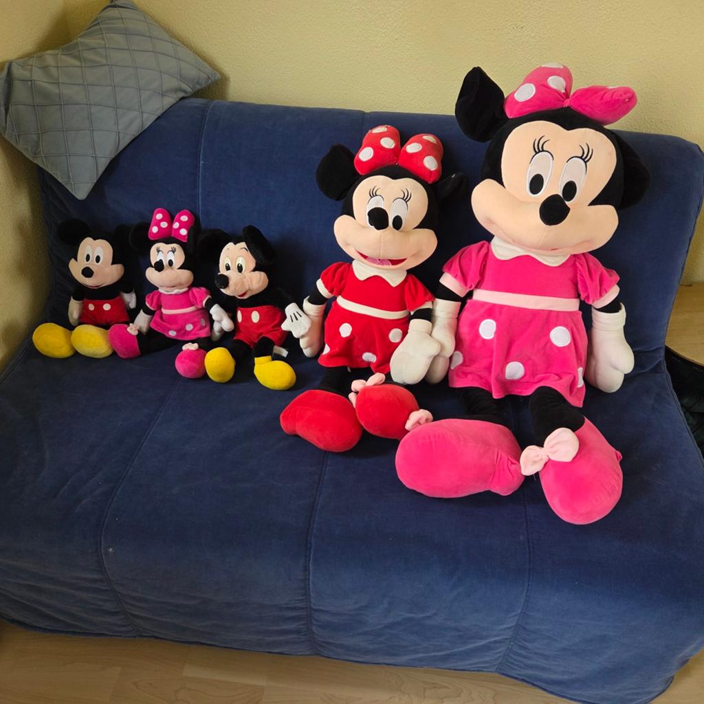 Mini Mousse knuffels, Kinderen en Baby's, Speelgoed | Knuffels en Pluche, Ophalen, Muis, Disney, Roze