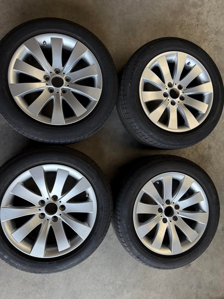 Pirelli Cinturato All Season band en velg BMW 5 en 7 serie, Auto-onderdelen, Banden en Velgen, 18 inch, Banden en Velgen, Ophalen of Verzenden