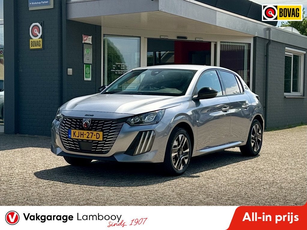 Peugeot e-208 Allure 51 kWh EV Cruise Carplay Bluetooth, 12 maanden, 0 cilinders, Gebruikt, 433 km