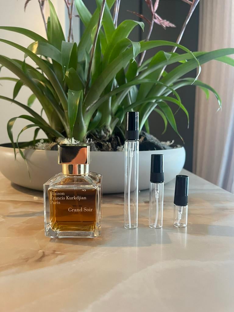 Maison Francis Kurkdjian Grand Soir samples, Ophalen of Verzenden, Nieuw
