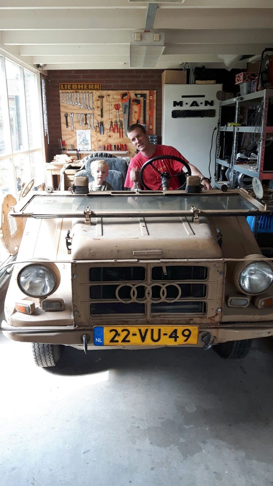 DKW Munga 4 (Auto Union) - Restauratieproject, Ophalen, Gebruikt, Overige automerken