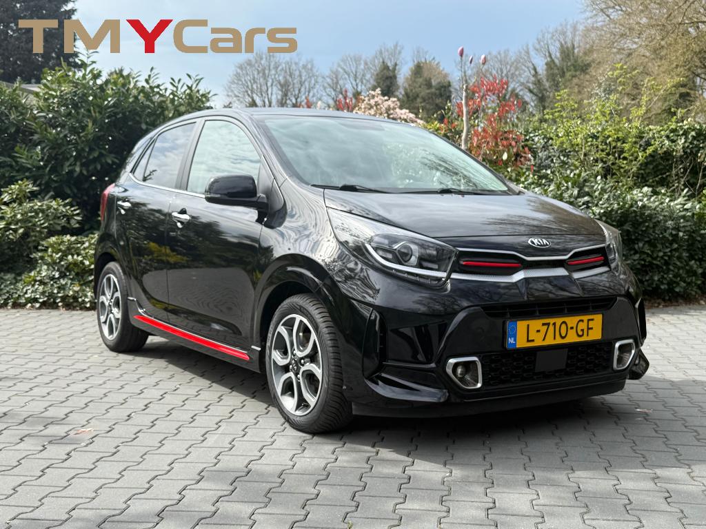 Kia Picanto 1.0 DPI GT-line 67pk  Carplay, Keyless, Camera, Auto's, Kia, Voorwielaandrijving, 4 stoelen, Zwart, Origineel Nederlands