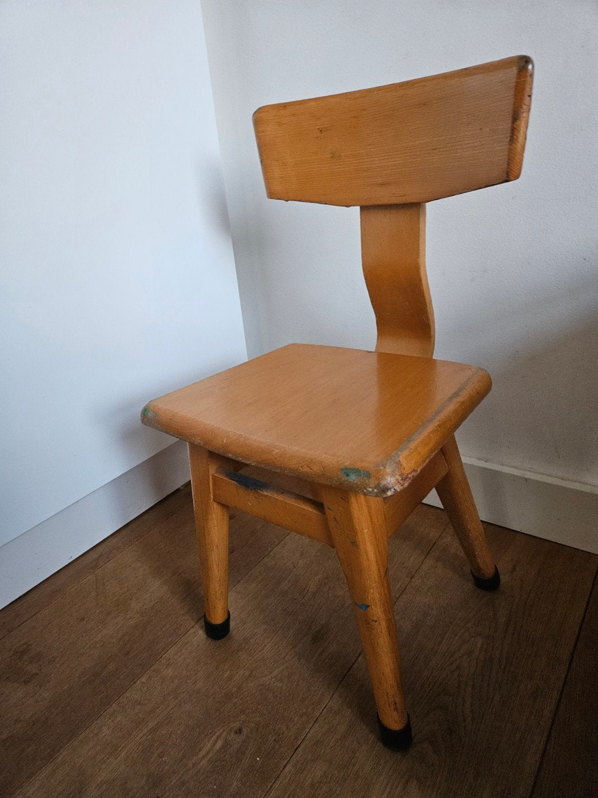 schilte stoeltje kinderstoeltje bureau vintage retro, Kinderen en Baby's, Kinderkamer | Tafels en Stoelen, Ophalen, Gebruikt, Stoel(en)