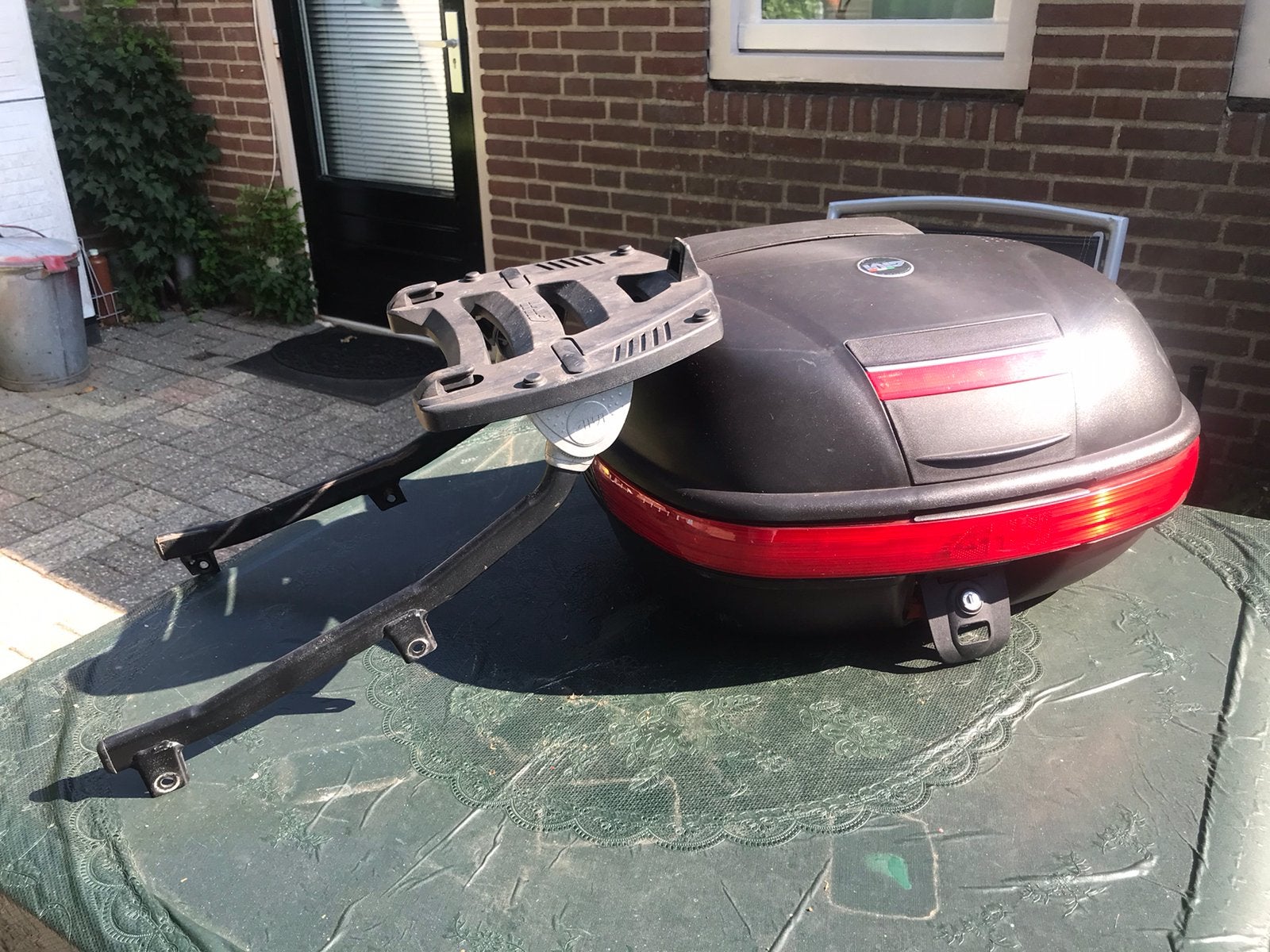 Givi topkoffer incl bagagerek. Yamaha tdm 850., Ophalen, Gebruikt
