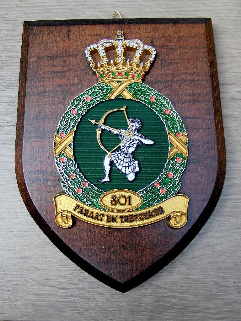 Wapenschild Koninklijke Luchtmacht 801 Squadron, Verzenden, Luchtmacht, Nederland, Overige typen
