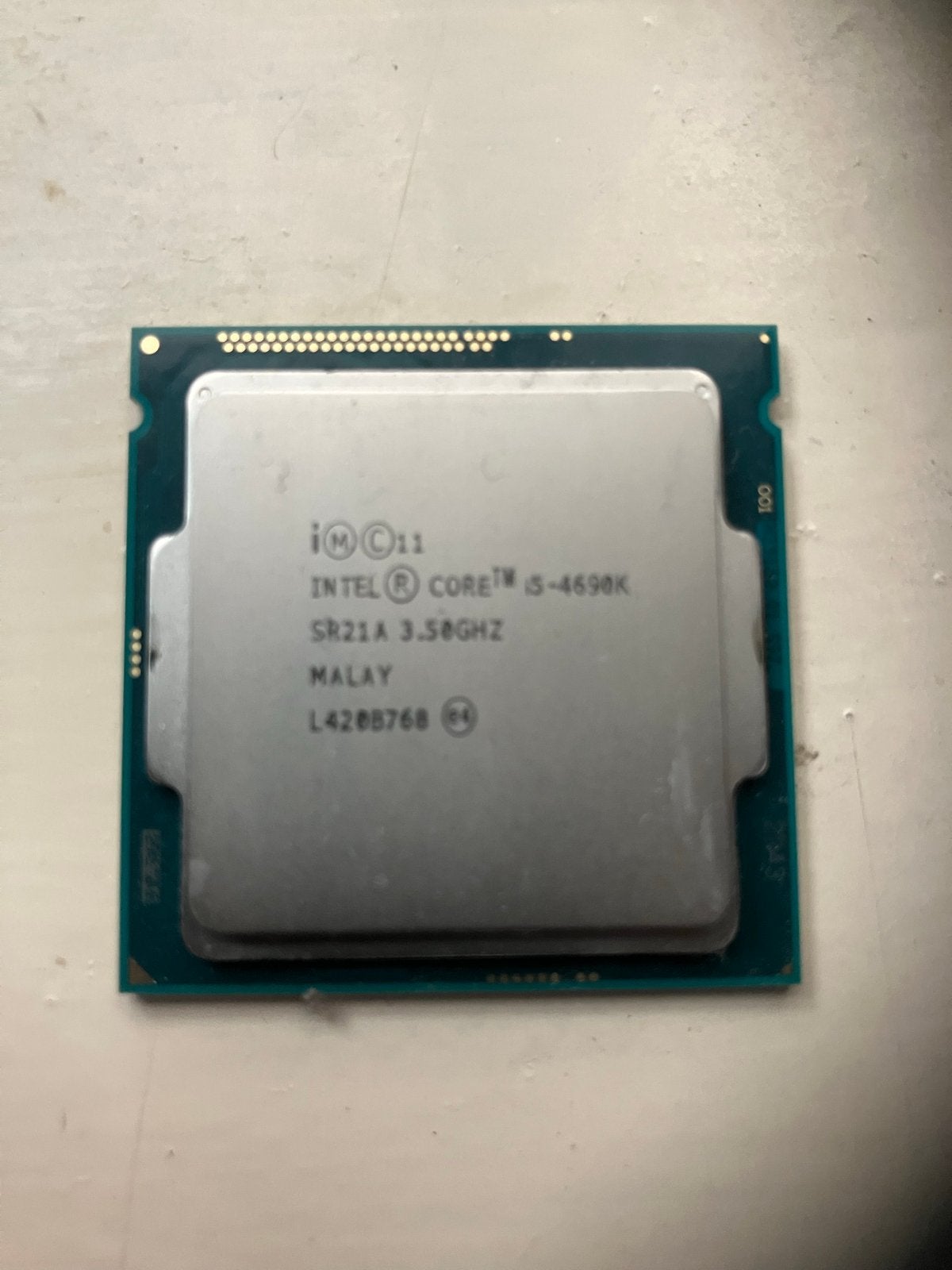 Intel Core i5-4690K Processor - 3.5GHz Quad-Core CPU, Computers en Software, Ophalen of Verzenden, Gebruikt, 4-core, 3 tot 4 Ghz