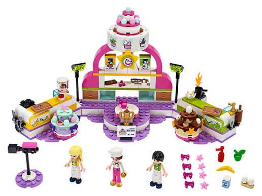 LEGO Friends - Bakwedstrijd - 41393, Kinderen en Baby's, Speelgoed | Duplo en Lego, Gebruikt, Lego, Friends, Ophalen of Verzenden