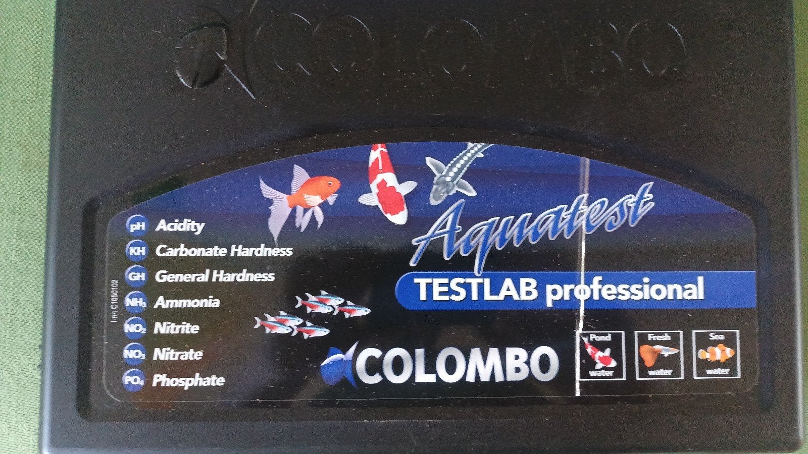 Colombo testlab professional aquatest, Dieren en Toebehoren, Vissen | Aquaria en Toebehoren, Ophalen, Zo goed als nieuw, Overige typen