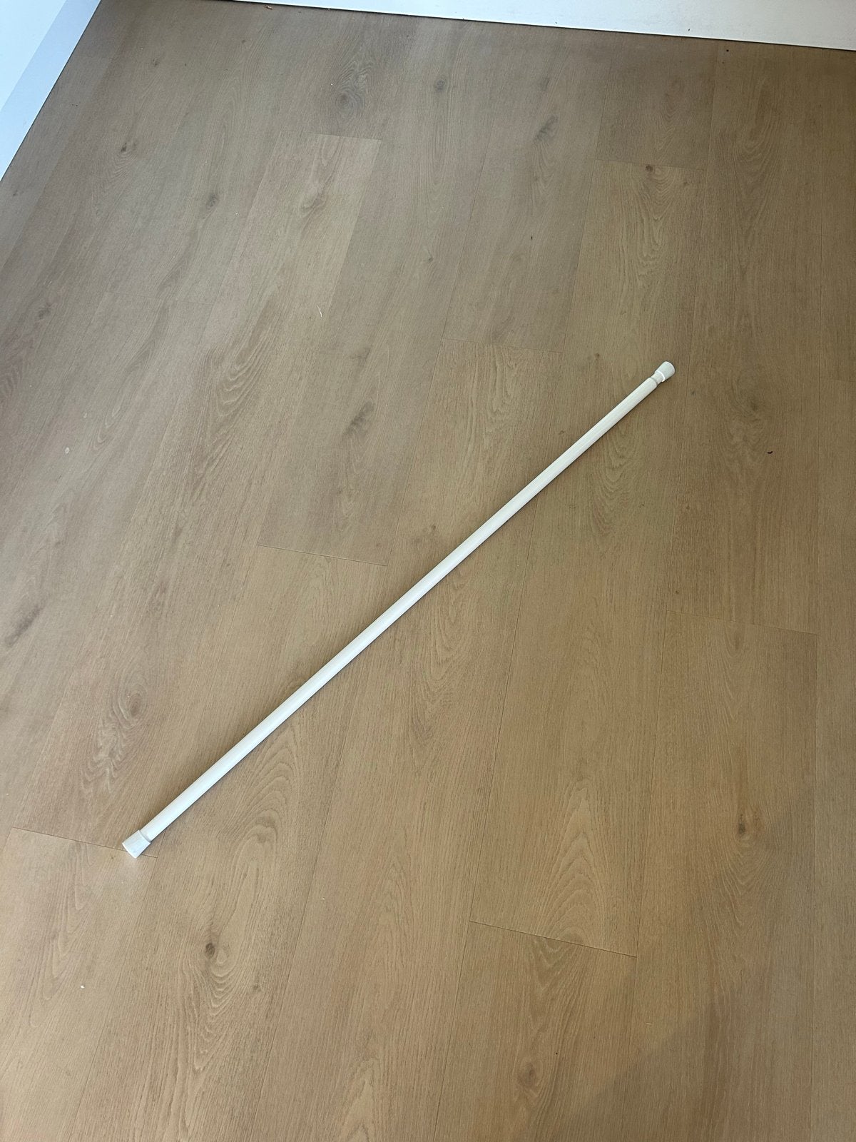 Witte Douchestang Mac 230 cm, Nieuw, Ophalen of Verzenden, Douche-accessoire, Wit